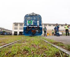Paraná será pioneiro no teste de locomotivas híbridas com menor impacto ambiental Foto: Rodrigo Félix Leal/SEIL-PR
