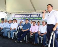 Governador entrega obras de duplicação do Contorno Oeste de Cascavel Foto: Ari Dias/AEN