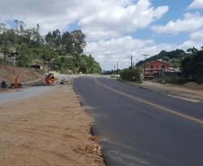 Rio Branco do Sul inicia 2024 com trecho de rodovia revitalizado Foto: DER-PR