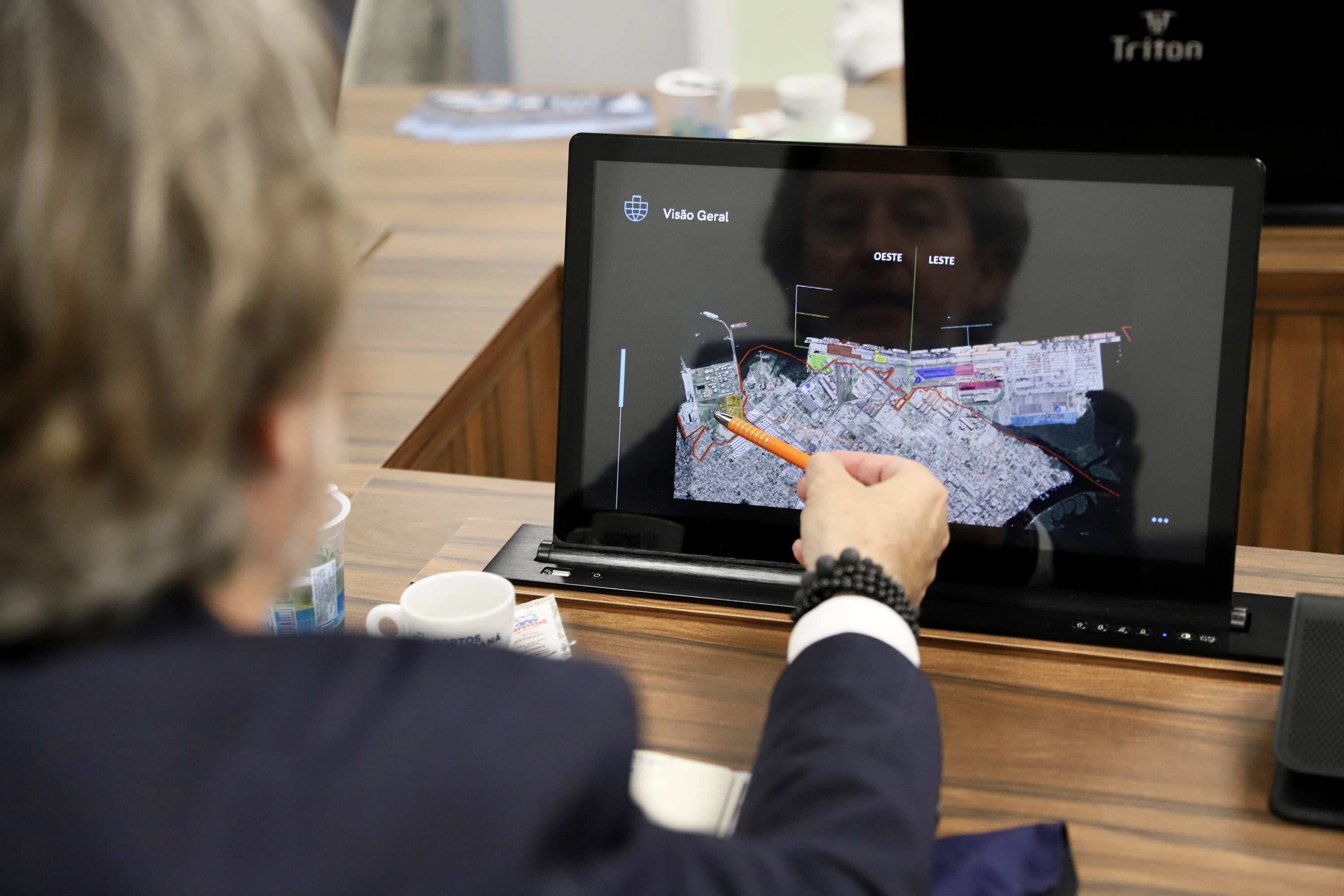 Portos do Paraná avança em cooperação internacional voltada à transformação digital. Foto: Cláudio Neves / Portos do Paraná