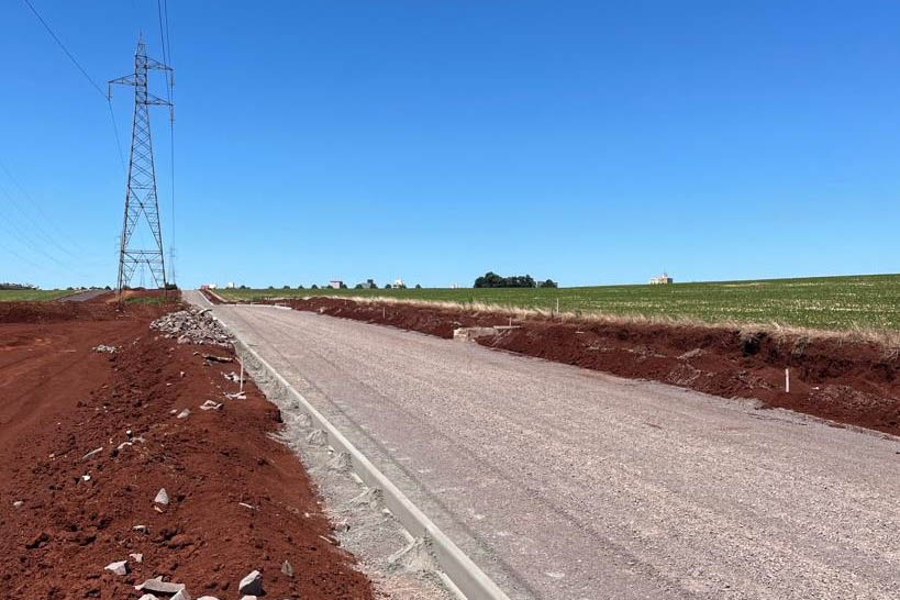 Duplicação do Contorno Oeste de Cascavel chega a 78% das obras executadas - Foto: DER