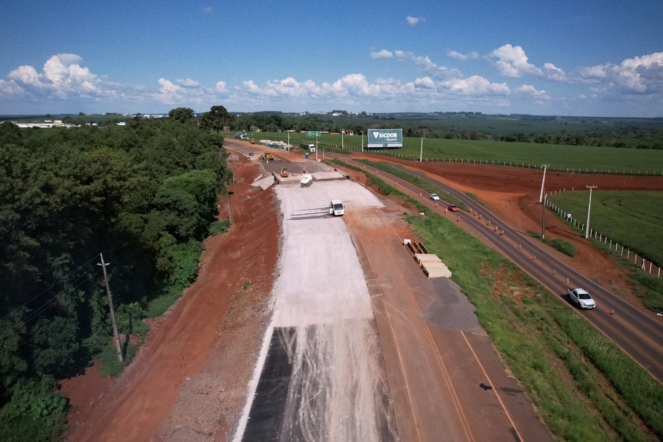 Duplicação da BR-277 atinge 63% das obras, após conclusão de trecho do Show  Rural - Estradas