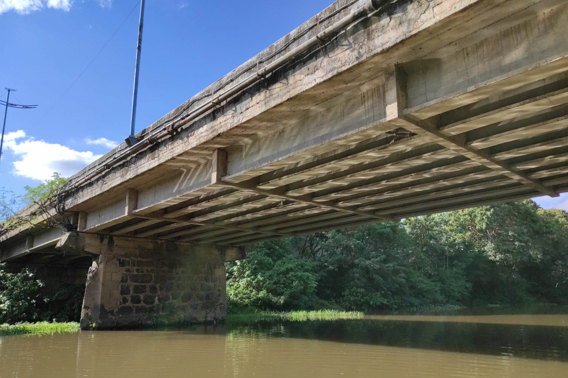 Ponte Rio das Cinzas PRC-272 em Tomazina Foto: DER