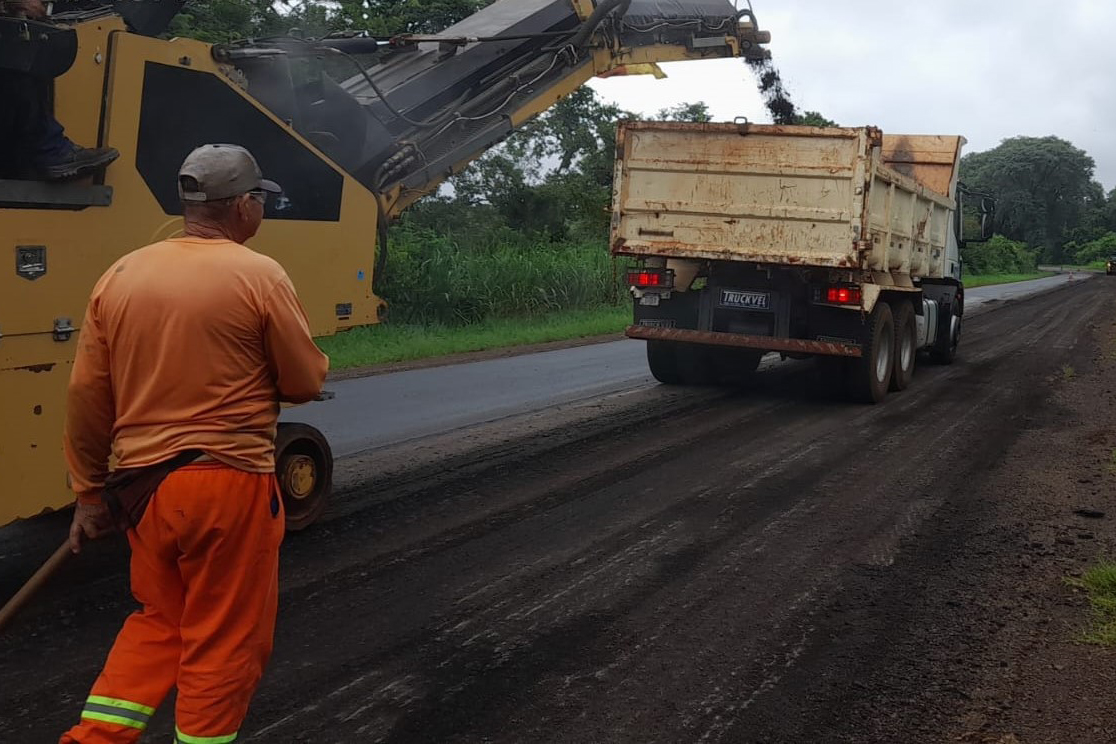 PR-497 Missal a São Miguel do Iguaçu conservação Foto: DER