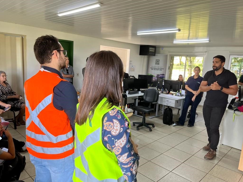 Sondagens marcam início das obras da Ponte de Guaratuba Foto: DER-PR