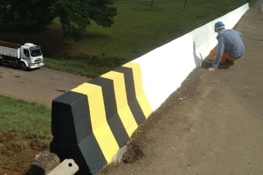 Reformas de pontes alteram tráfego de veículos em União da Vitória - Viaduto Av. Bento Munhoz de Rocha Neto na PRC-280 em Palmas