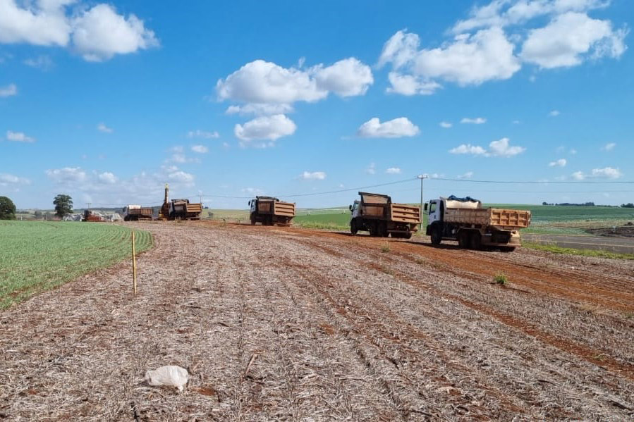 Com novo trecho liberado, duplicação da PR-445 atua de Mauá da Serra a Lerroville Foto: DER-PR