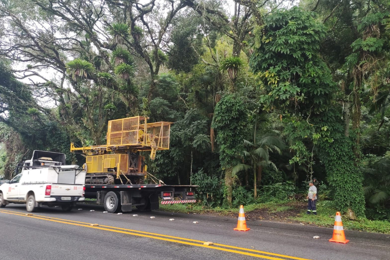Novas sondagens no solo marcam avanço no projeto da Ponte de Guaratuba Foto: DER