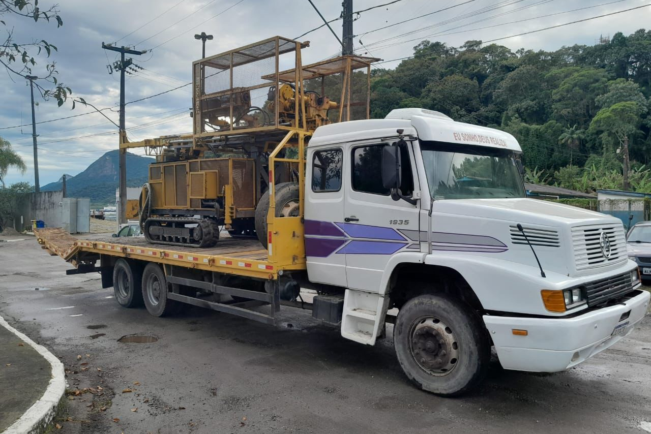 Novas sondagens no solo marcam avanço no projeto da Ponte de Guaratuba Foto: DER
