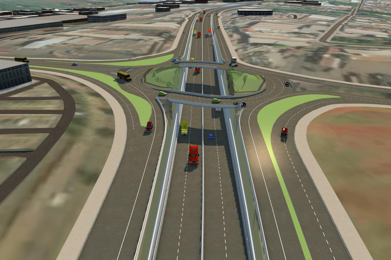 Edital do novo Trevo do Catuaí tem vencedor declarado; investimento é de R$ 49 milhões Foto: DER-PR