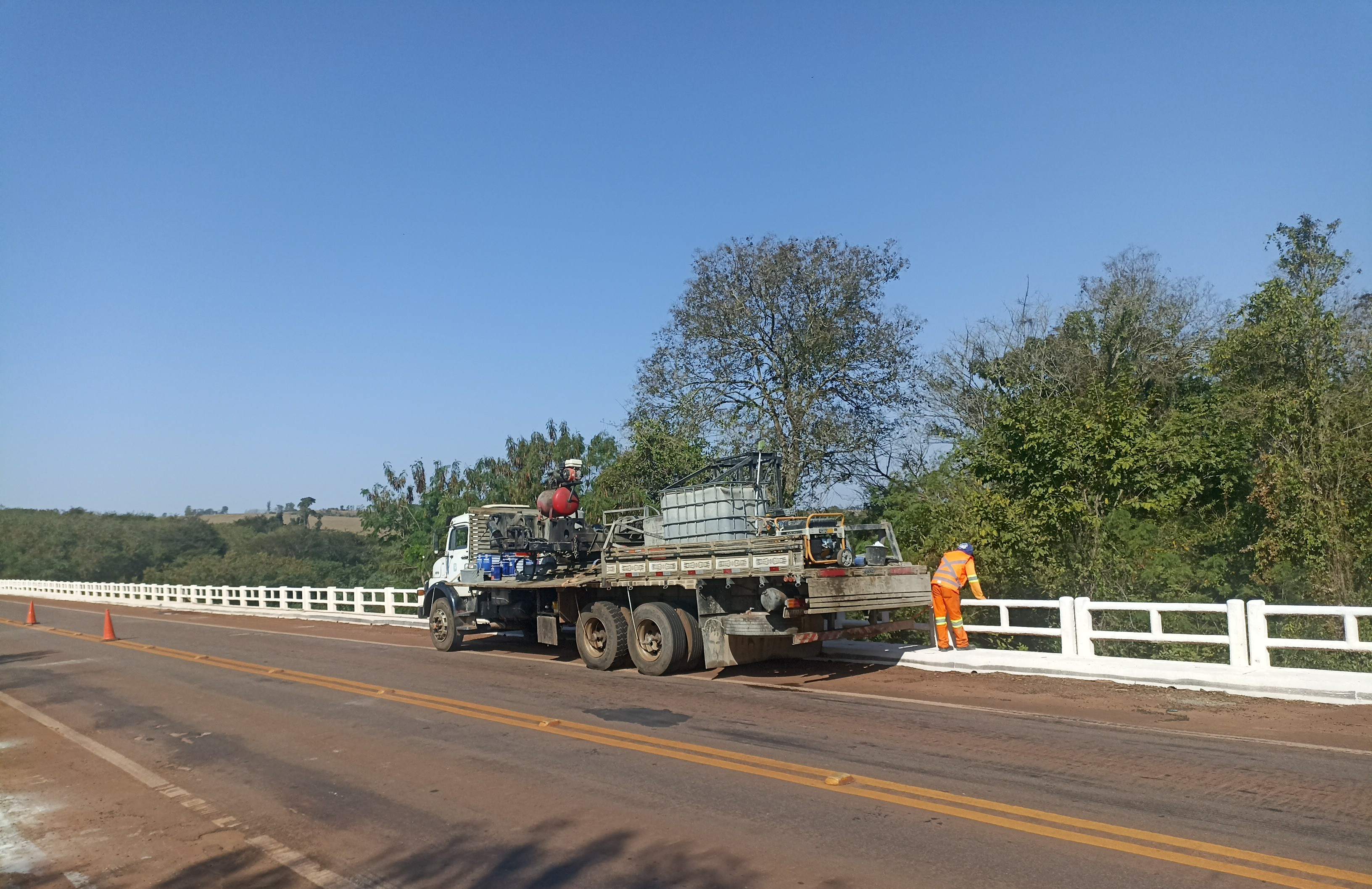 PR-180 Ponte Rio Piquiri entre Formosa do Oeste e Quarto Centenário