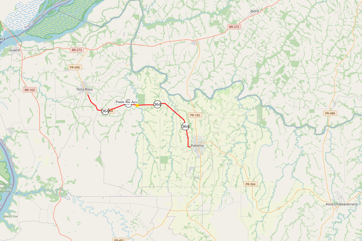 OAE 529 - Ponte Rio Iguaçu - PR-364