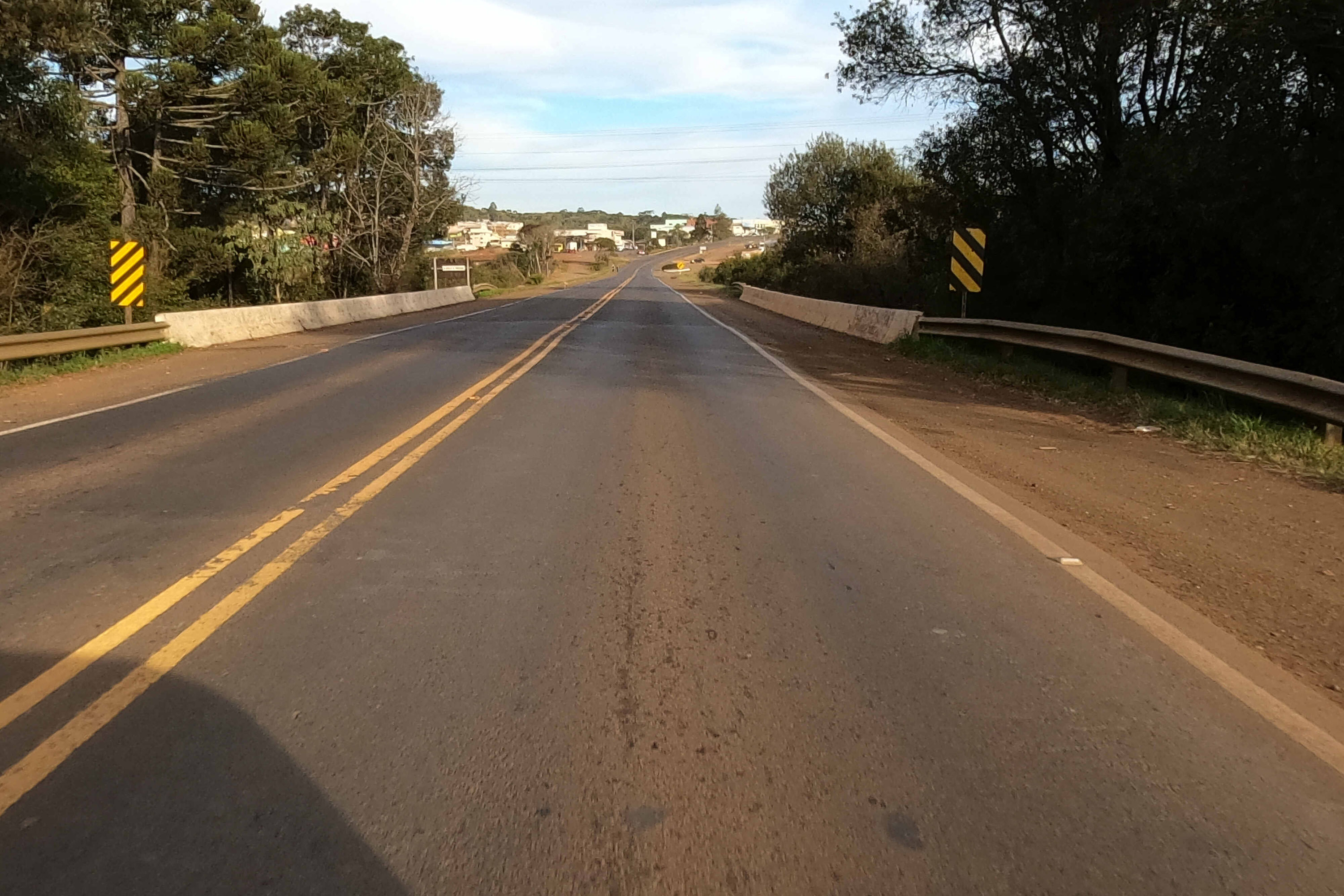 rodovia ENTRE Turvo e Guarapuava