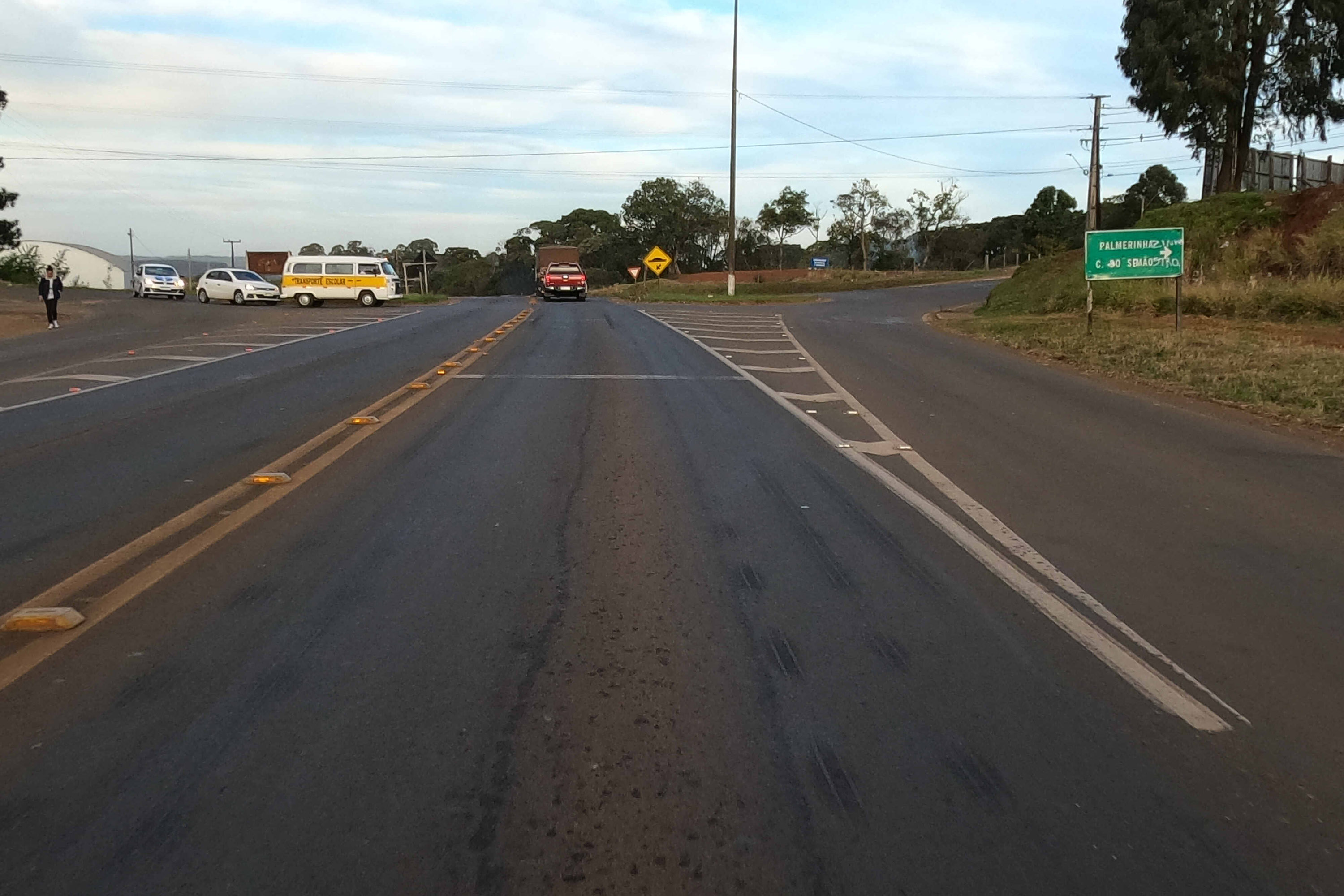 rodovia ENTRE Turvo e Guarapuava