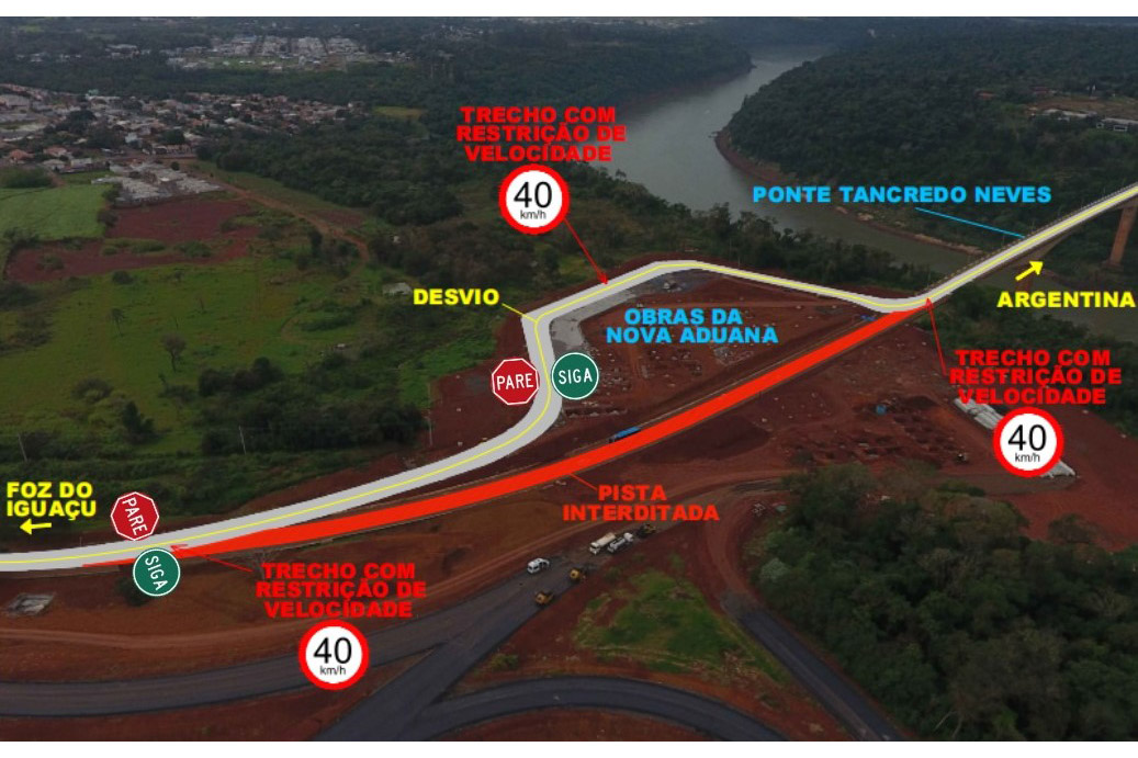 Mapa do desvio