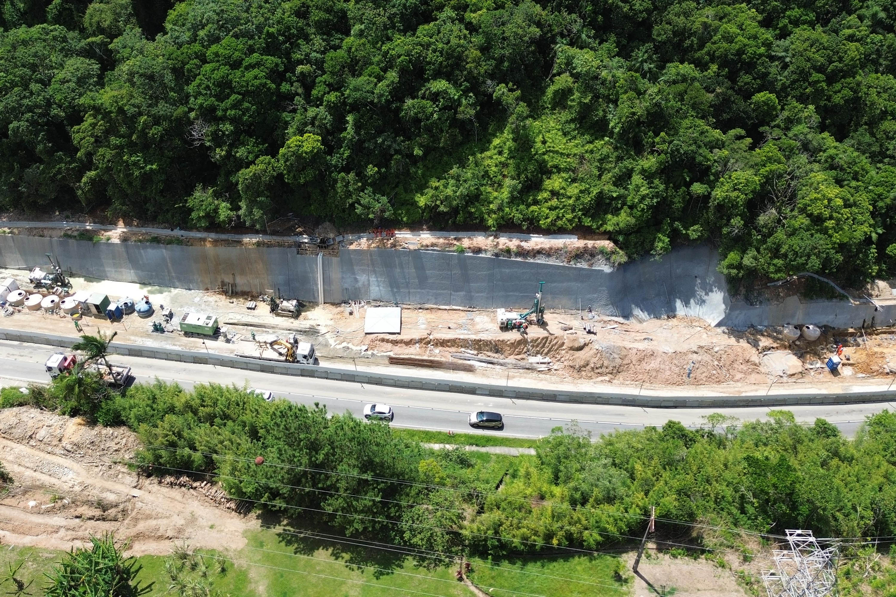 Obras ponte de Guaratuba