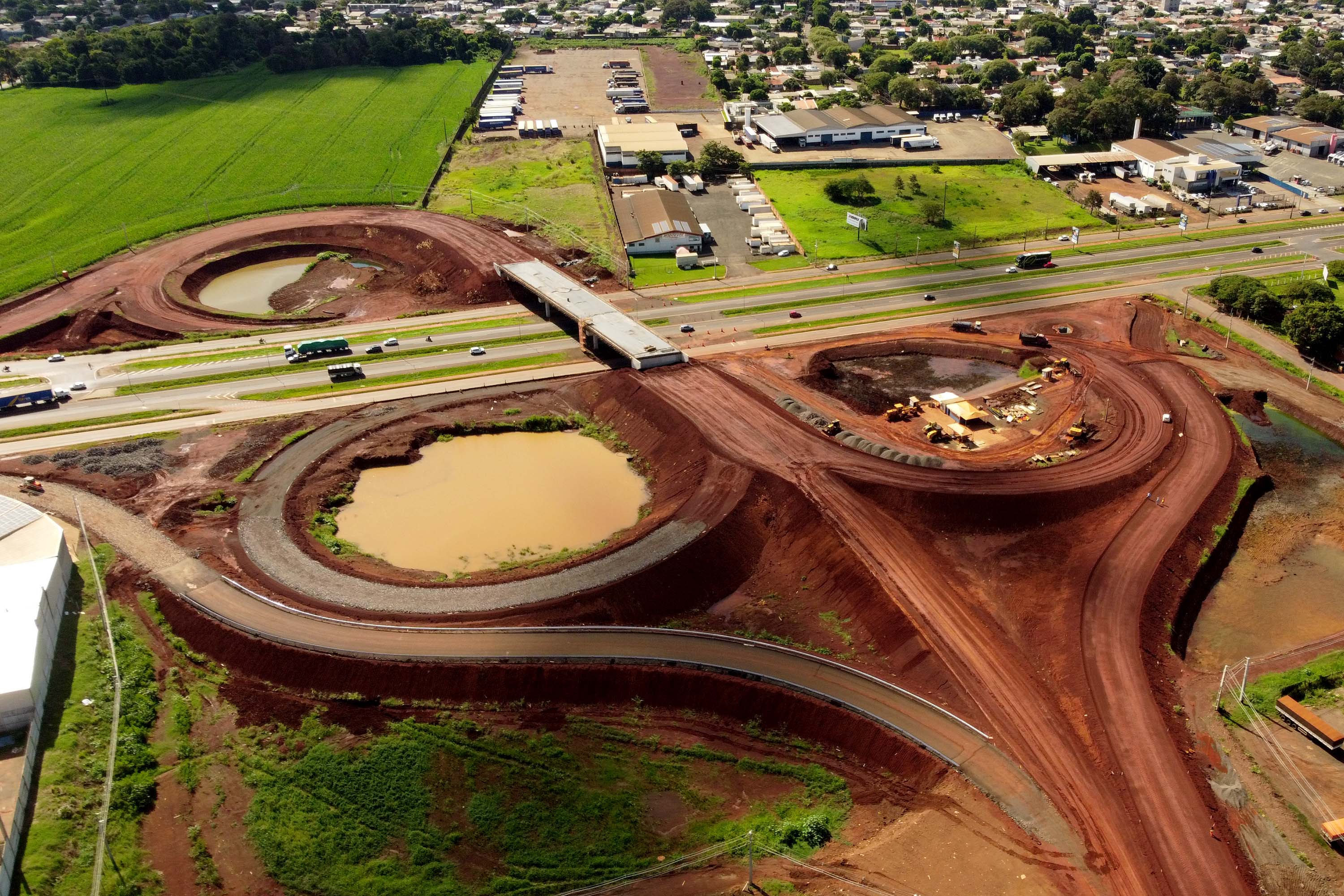 Obras da Perimetral Leste