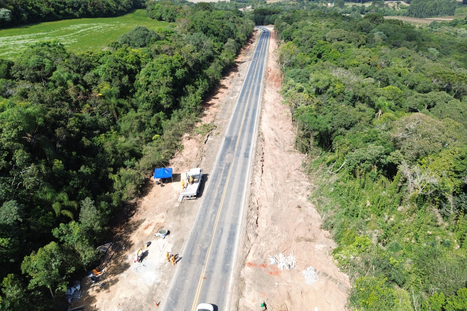 Obras de Restauração em concreto da PR-151