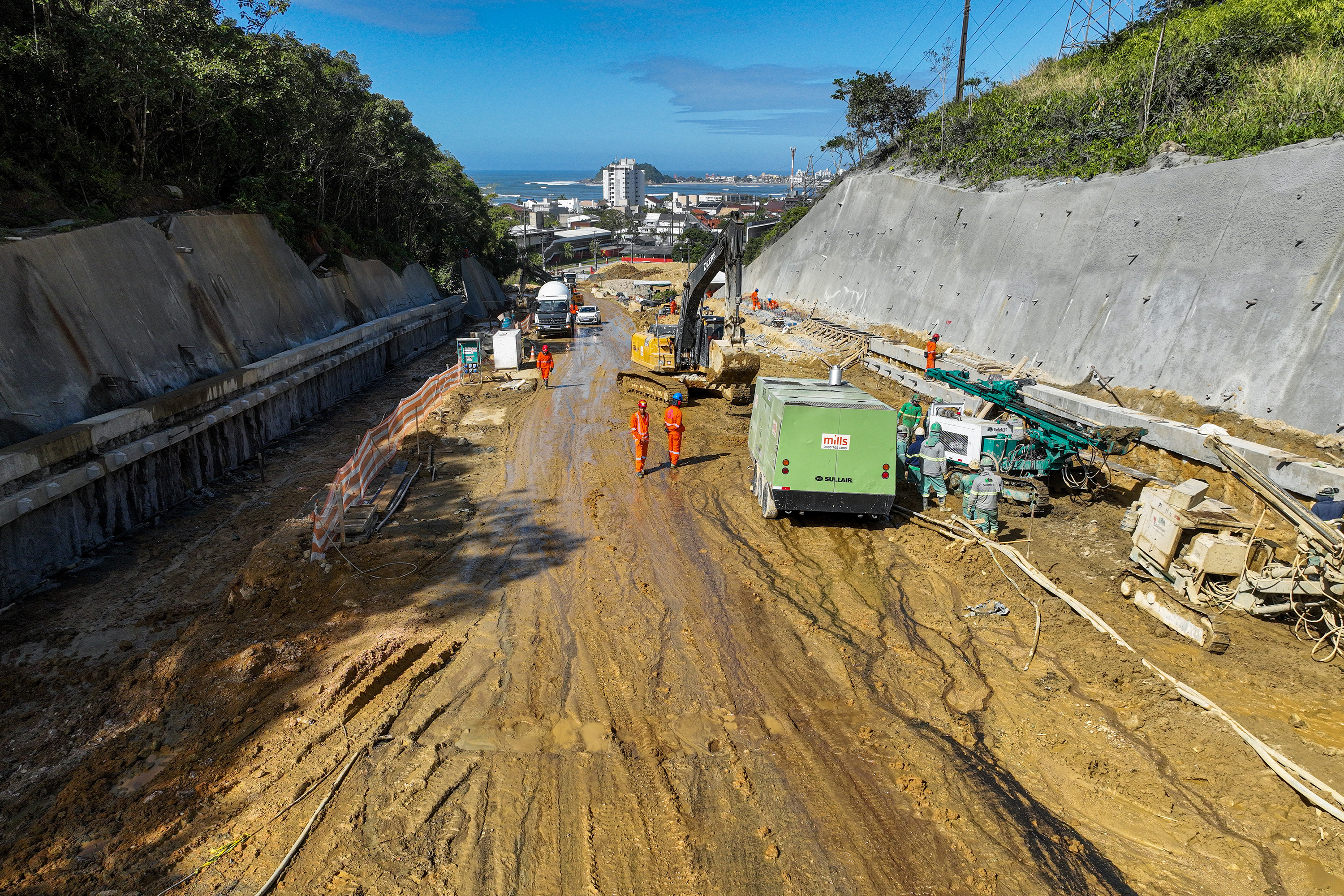 obras ponte de guaratuba