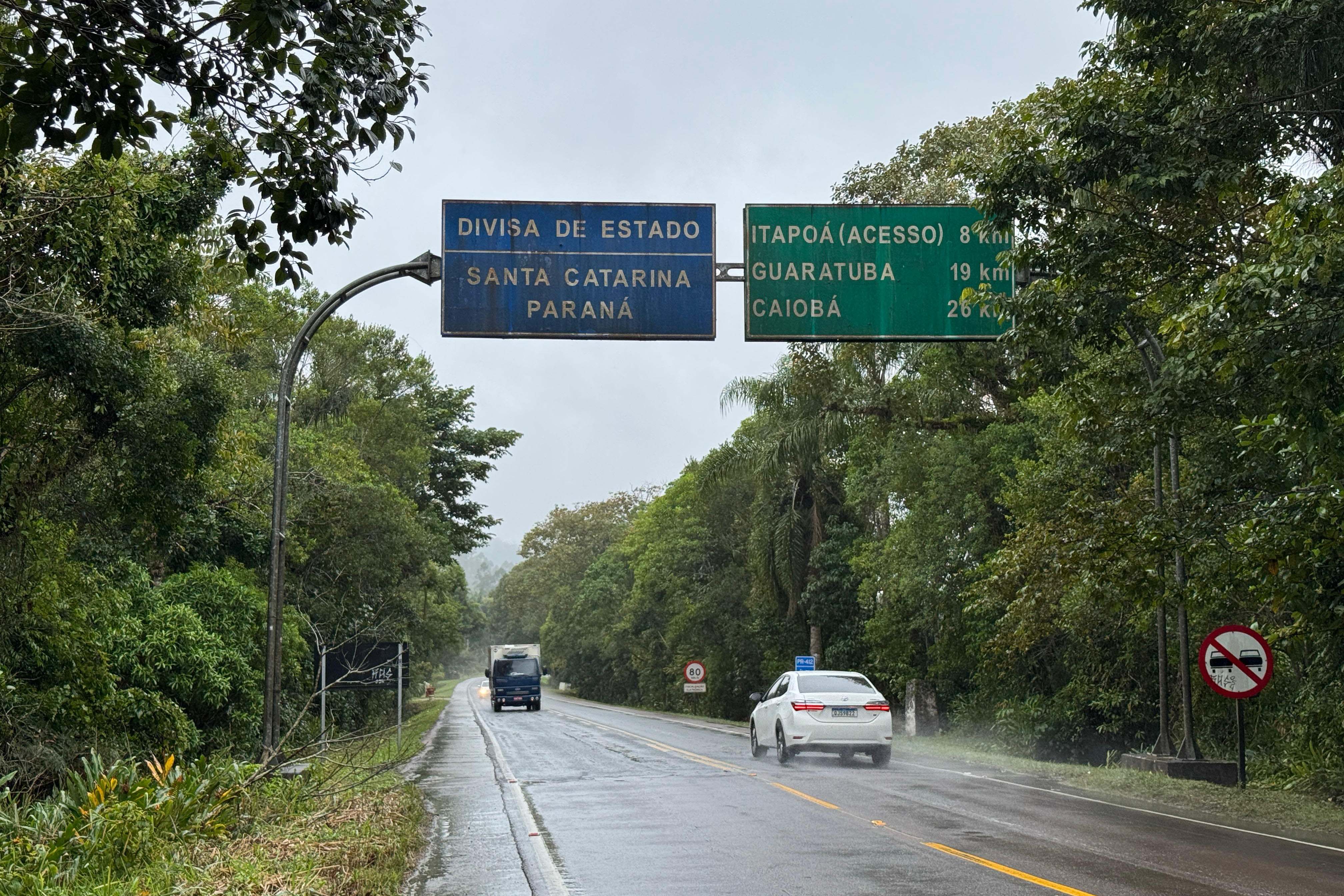 trecho da rua