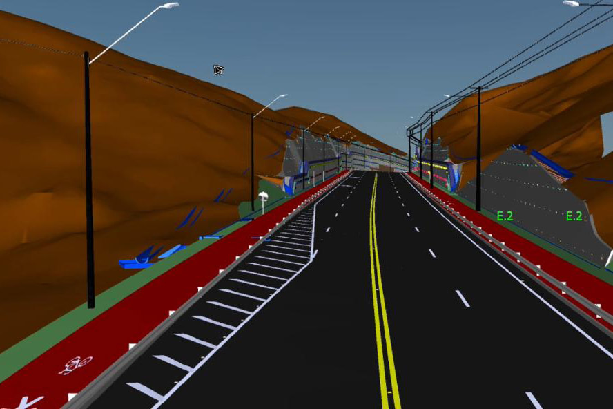 projeto dos acessos viários da Ponte de Guaratuba