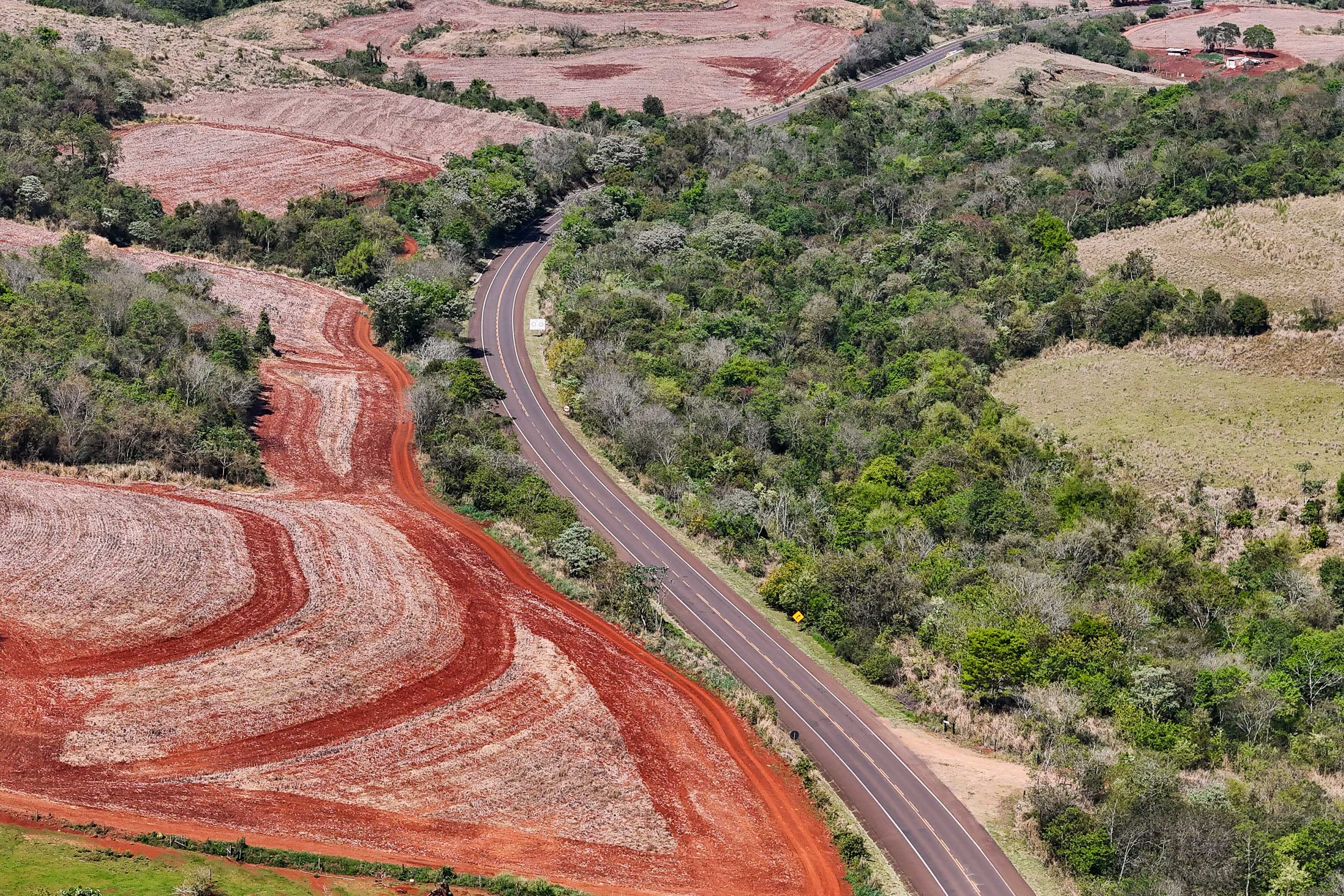 Trecho da  BR-369, entre Cascavel e Campo Mourao