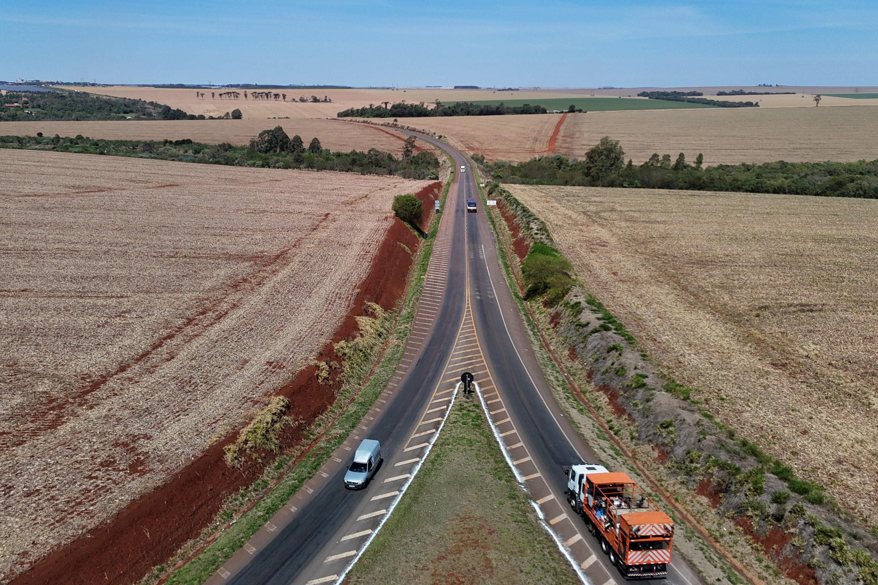 Trecho da  PR 158 e PR 317, entre Campo Mourao e Maringá
