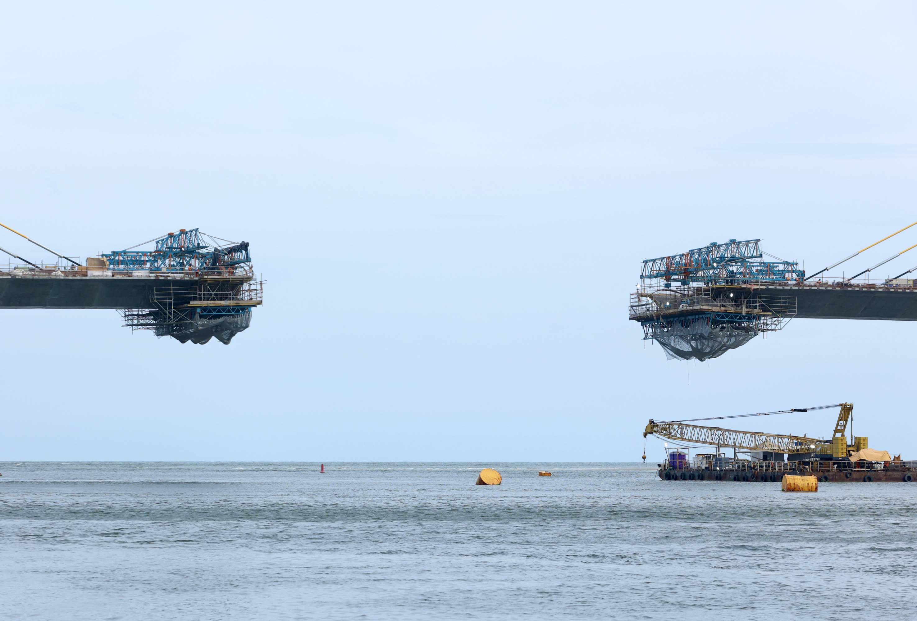 obras ponte de guaratuba