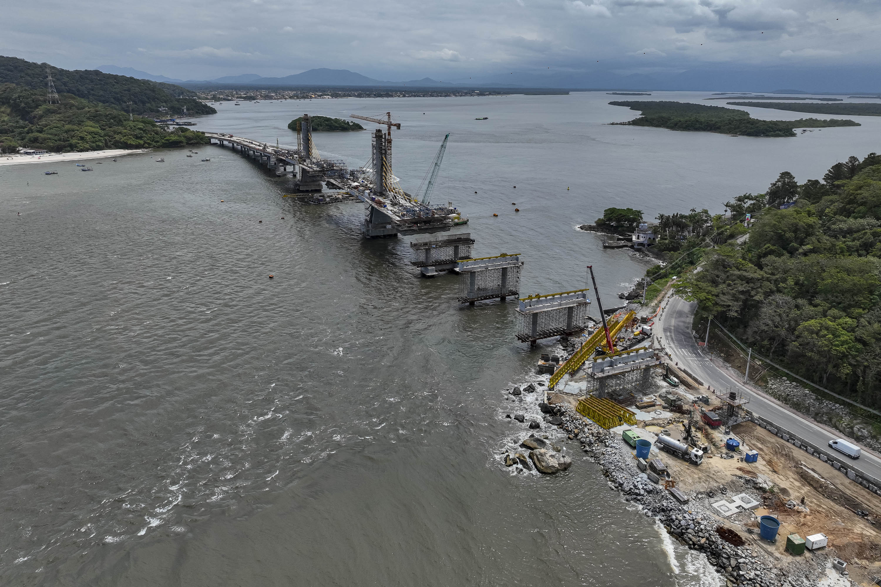 Obras Ponte de Guaratuba