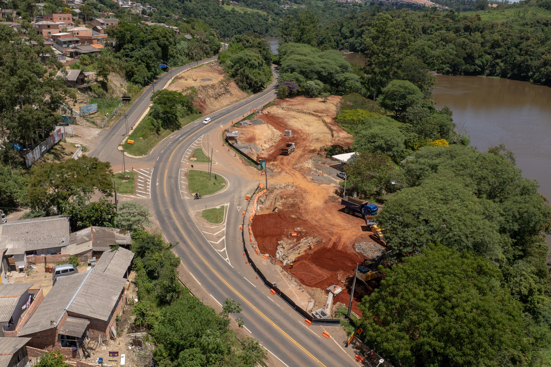 PR-160 obra de novo viaduto em Telêmaco Borba