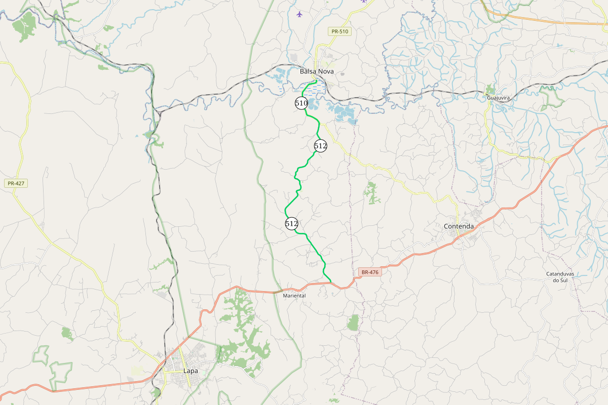 Edital de pavimentação de rodovias entre Balsa Nova e Mariental tem resultado final