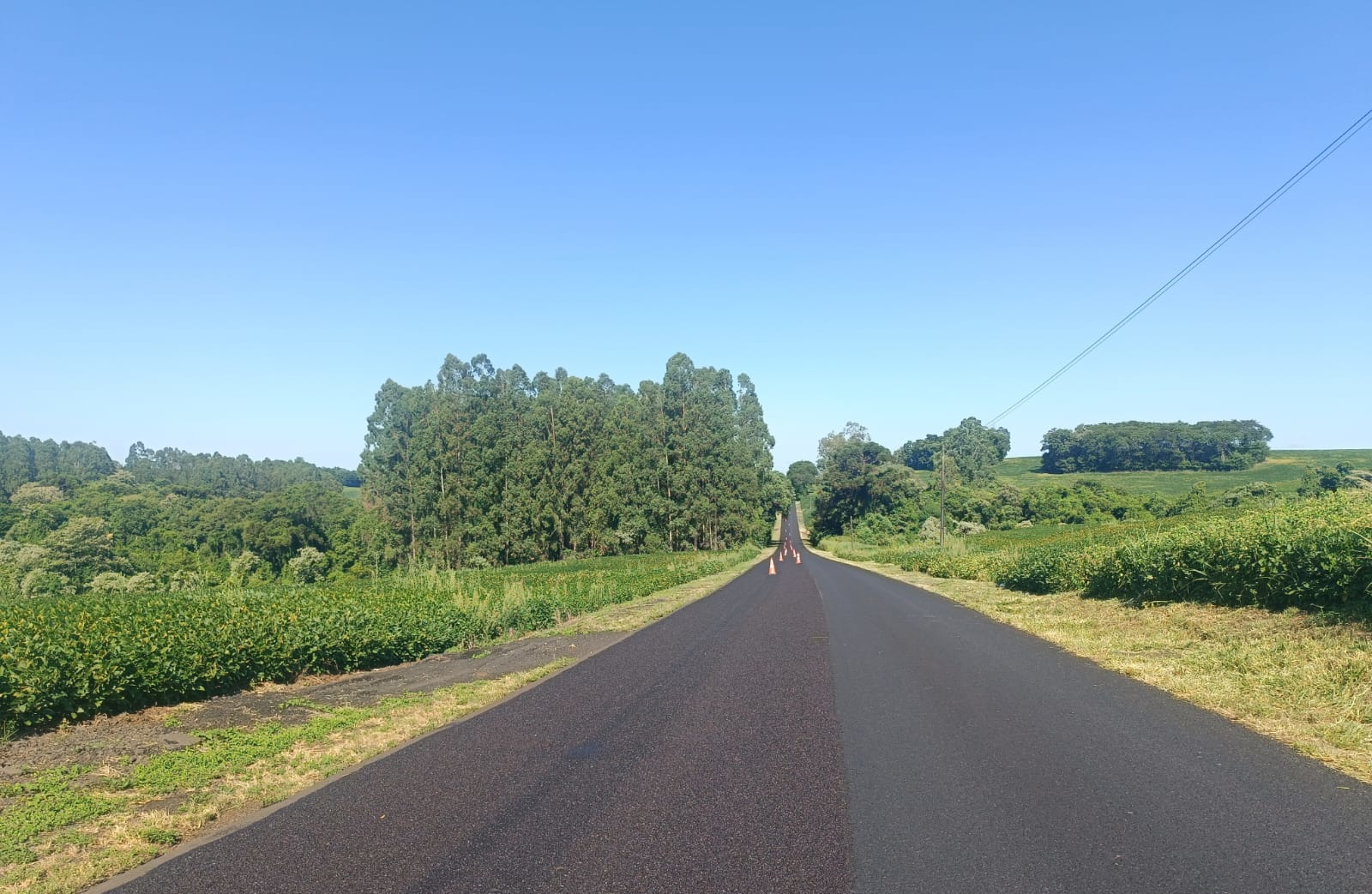 Rodovia entre Salto do Lontra e Santa Izabel do Oeste recebe serviços de conservação