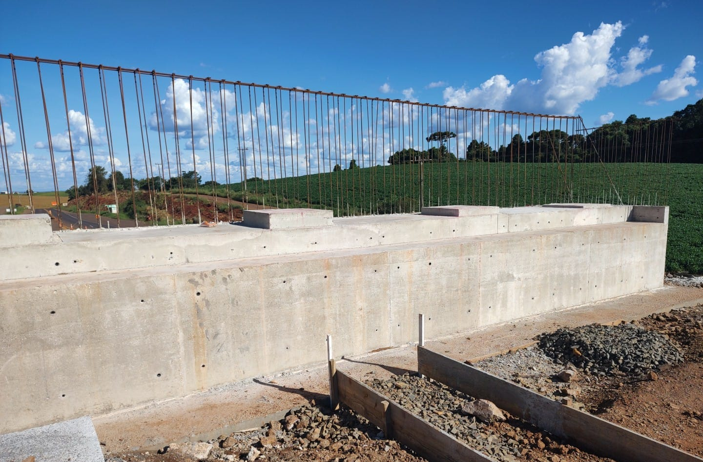 Duplicação em concreto da PRC-466 entre Pitanga e Turvo atinge 18,22%