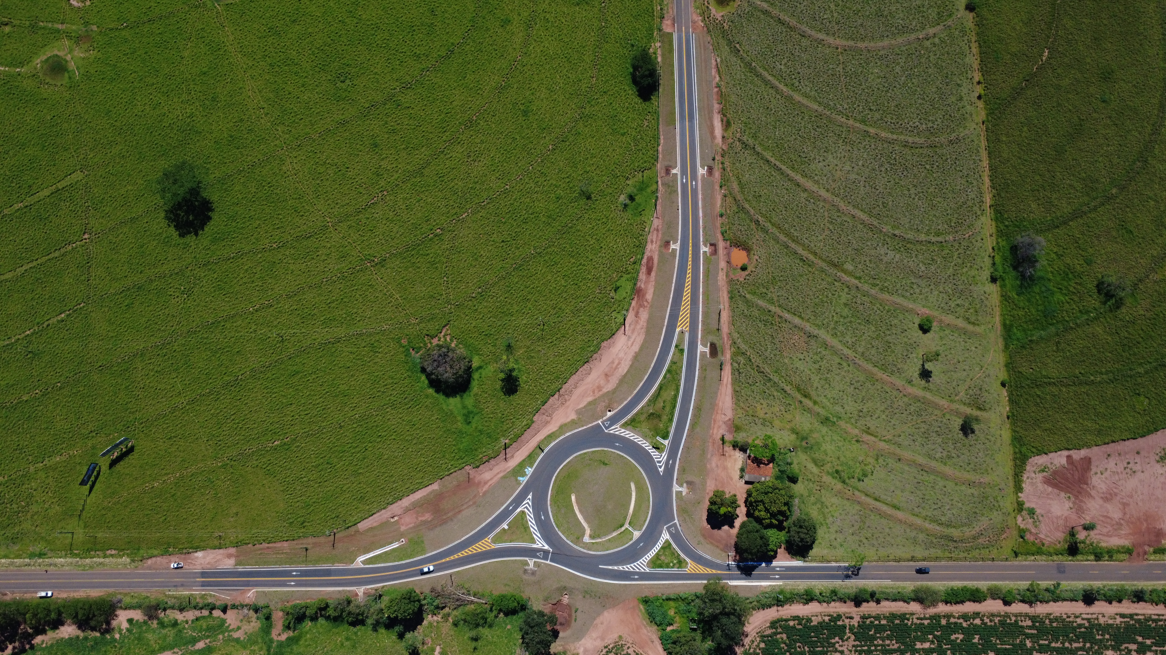 Estado entrega novo trevo rodoviário entre Porto Rico e São Pedro do Paraná