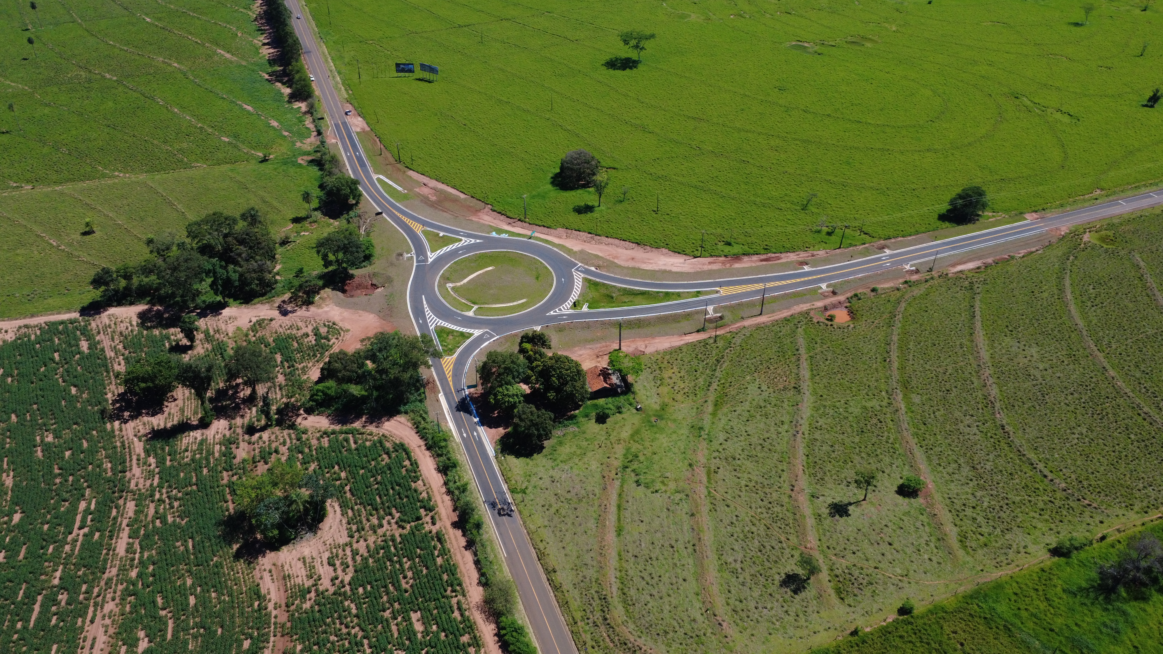 Estado entrega novo trevo rodoviário entre Porto Rico e São Pedro do Paraná