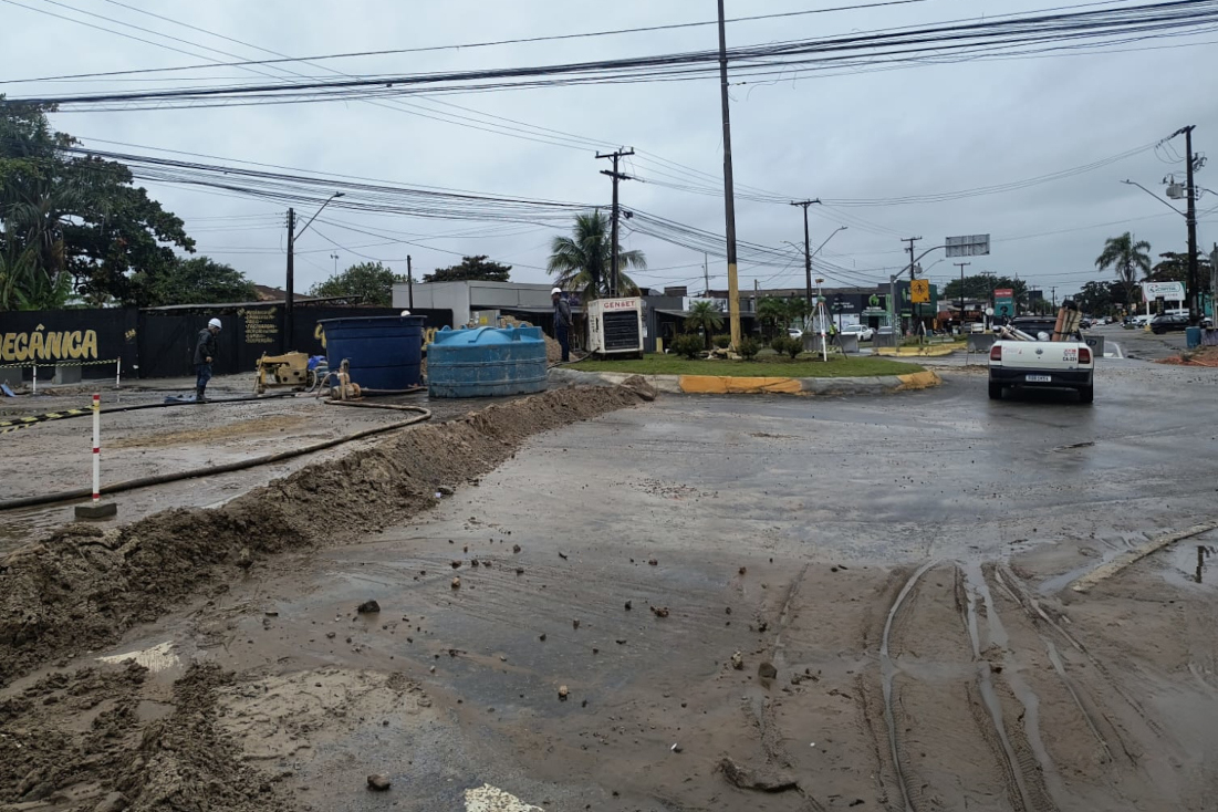 Duplicação da PR-412 entre Matinhos e Praia de Leste avança com viaduto e marginais