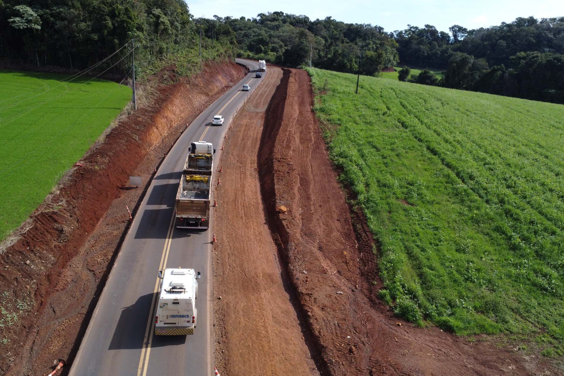 Rodovias entre Francisco Beltrão e Dois Vizinhos terão 9,1 quilômetros de terceiras faixas
