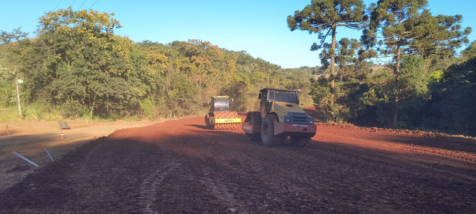Sonho antigo, PR-239 entre Mato Rico e Roncador já tem obras de pavimentação