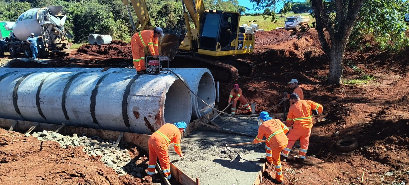Sonho antigo, PR-239 entre Mato Rico e Roncador já tem obras de pavimentação