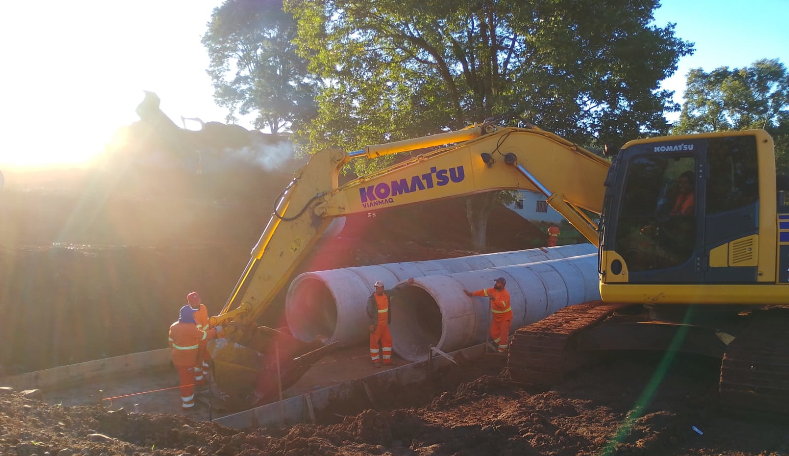 Sonho antigo, PR-239 entre Mato Rico e Roncador já tem obras de pavimentação