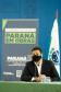 O secretário de Infraestrutura e Logística, Sandro Alex, atende a imprensa nesta quinta-feira (5) para esclarecer a nova modelagem das concessões de rodovias do Paraná. 05/08/2021. Foto: Rodrigo Félix Leal / INFRA