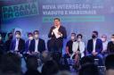O governador Carlos Massa Ratinho Junior e o Secretário da Infraestrutura, Sandro Alex acompanhados do diretor-geral do DER, Fernando Furiatti inauguraram nesta terça-feira (10) o Viaduto do Sabará, no quilômetro 173 da rodovia BR-373, em Ponta Grossa, nos Campos Gerais. Foto: Rodrigo Félix Leal / InfraPR 
