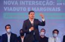 O governador Carlos Massa Ratinho Junior e o Secretário da Infraestrutura, Sandro Alex acompanhados do diretor-geral do DER, Fernando Furiatti inauguraram nesta terça-feira (10) o Viaduto do Sabará, no quilômetro 173 da rodovia BR-373, em Ponta Grossa, nos Campos Gerais. Foto: Rodrigo Félix Leal / InfraPR 
