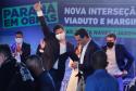 O governador Carlos Massa Ratinho Junior e o Secretário da Infraestrutura, Sandro Alex acompanhados do diretor-geral do DER, Fernando Furiatti inauguraram nesta terça-feira (10) o Viaduto do Sabará, no quilômetro 173 da rodovia BR-373, em Ponta Grossa, nos Campos Gerais. Foto: Rodrigo Félix Leal / InfraPR 