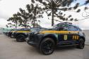 A nova frota é formada por 29 veículos Chevrolet TrailBlazer e uma unidade operacional móvel. Foto: Rodrigo Félix Leal / InfraPR