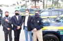 A nova frota é formada por 29 veículos Chevrolet TrailBlazer e uma unidade operacional móvel. Foto: Rodrigo Félix Leal / InfraPR