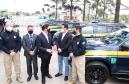 A nova frota é formada por 29 veículos Chevrolet TrailBlazer e uma unidade operacional móvel. Foto: Rodrigo Félix Leal / InfraPR