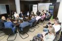 Durante a reunião na secretaria foi acordado que o volume de pedras será dividido em partes iguais (aproximadamente 3mil metros cúbicos) e que cada prefeitura ficará responsável pela retirada e transporte do material até seu município. Foto: Rodrigo Félix Leal / InfraPR