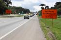 Encerramento dos atuais contratos de concessão de rodovias no Paraná. Abertura das catracas da praça de pedágio da Ecovia, na BR-277, em São José dos Pinhais, ocorrida à 0h00 deste domingo. - Curitiba, 28/11/2021 - Foto: Ari Dias/AEN