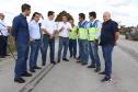 O governador Carlos Massa Ratinho Junior vistoriou nesta quinta-feira (28) uma das obras mais aguardadas da região Sudoeste: a revitalização do trecho da PRC-280 que vai de Palmas ao Trevo Novo Horizonte, em General Carneiro Foto: Ari Dias/AEN